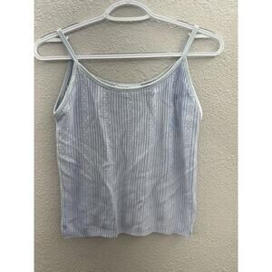 Womens Amanda Vinci by Studio Camisole Size Unknown Nazar Blue
